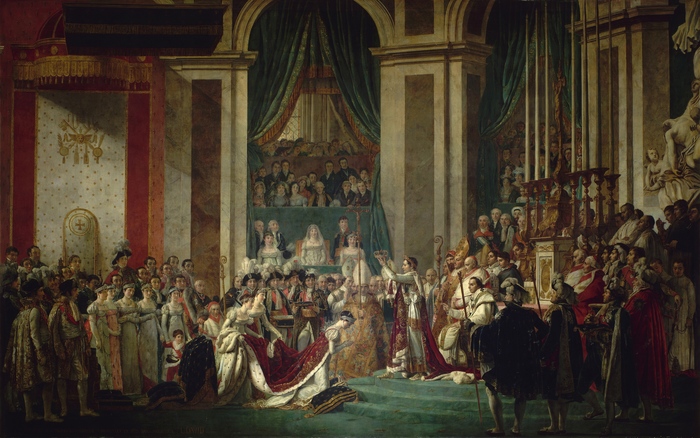 Coronation of Napoleon at Notre Dame Cathedral - Paris, Napoleon, Notre dame cathedral