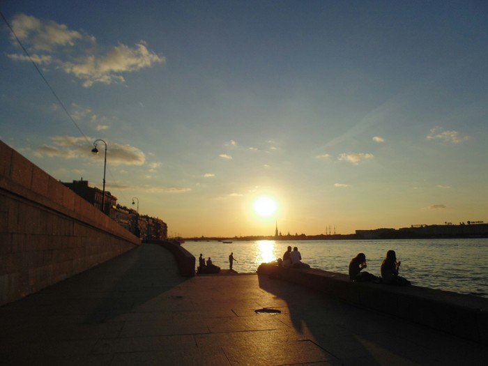 Sunset like this - My, The photo, Saint Petersburg, Sunset