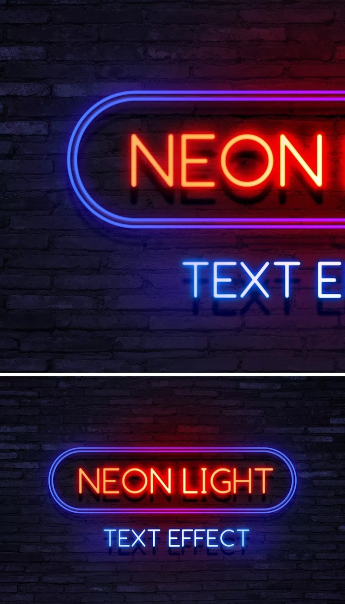 Neon effect for your text - Photoshop, Photoshop master, Neon, Effects, the effect, Design