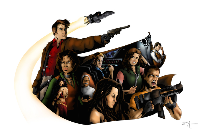Serenity in the end - Serenity, Art, Crew, Serials, The series Firefly