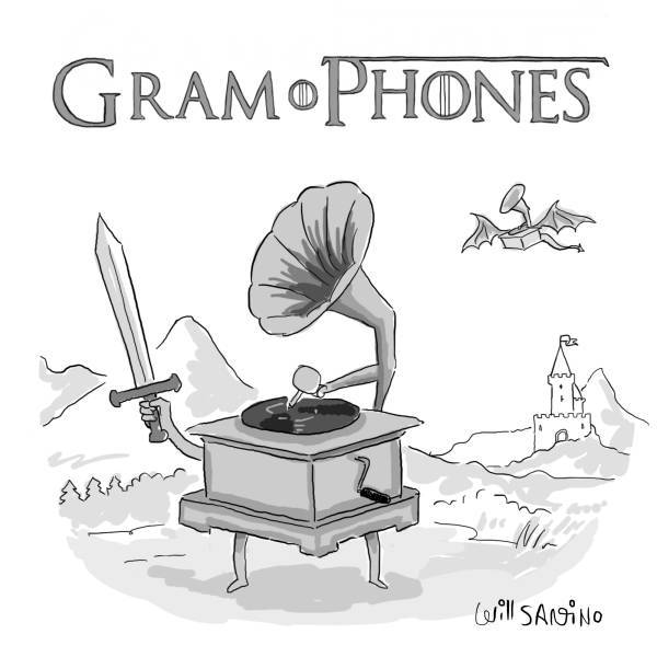 Gramophone - Gramophone, Game of Thrones, Caricature