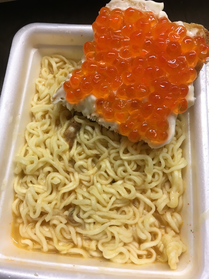 The whole essence of the north of the far east - My, Doshirak, Caviar, Noodles, Дальний Восток