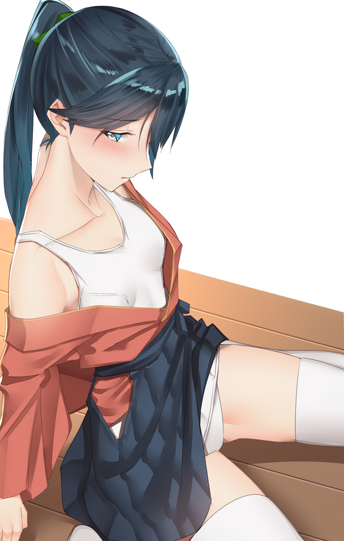 Houshou (Artist: Pallad) - NSFW, Kantai collection, Anime, Anime art, Houshou, Etty, Longpost