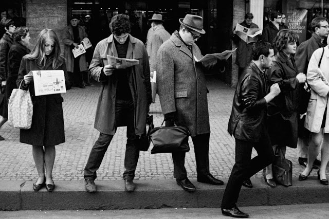 Life before the invention of the smartphone in photographs of bygone decades. - The photo, Newspapers, Longpost