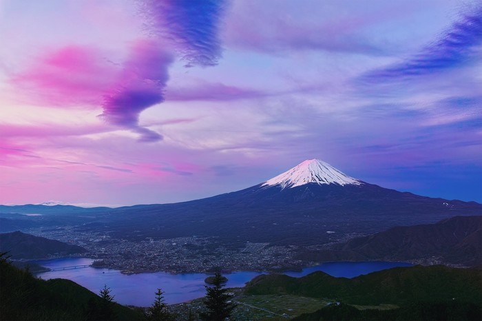 Mount Fuji - Japan, Stratovolcano, Fujiyama, The photo, Nature, Riot
