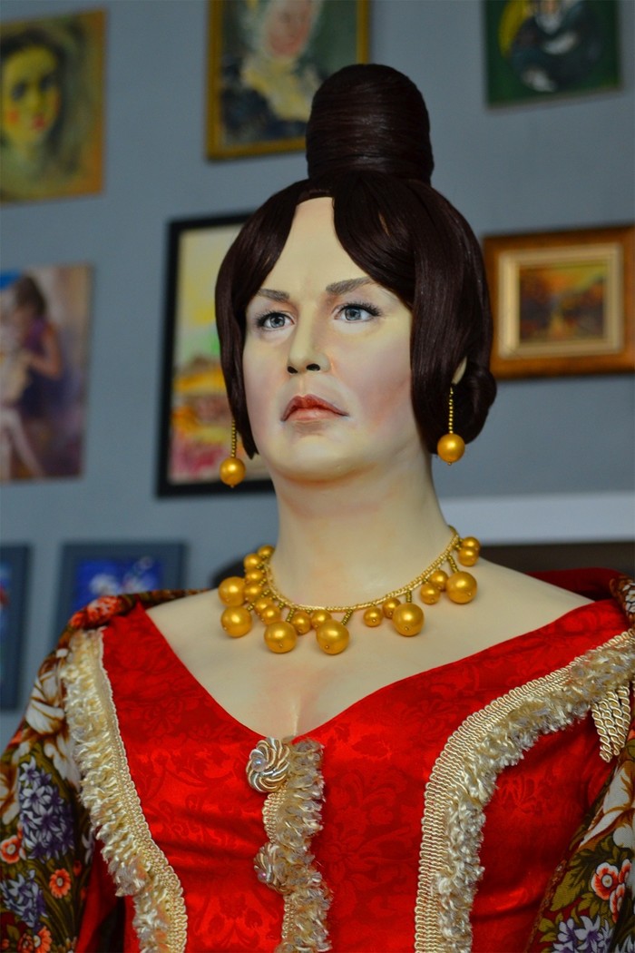 Портретная кукла в человеческий рост своими руками скульптура