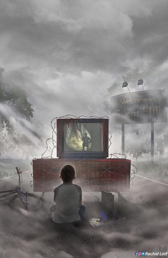 Welcome to Silent Hill - Art, Images, Video game, Silent Hill, Horror, Horror, Atmospheric, Rachid Lotf