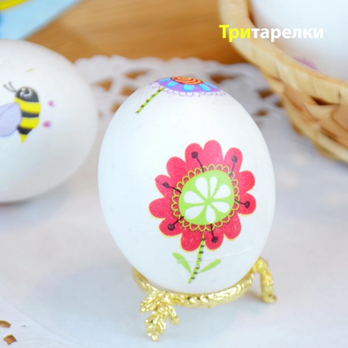 Decorate eggs for Easter - My, Decoupage, , , Video, Easter