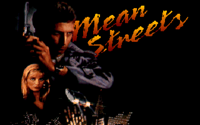 Mean Streets. Part 1 - My, 1989, Passing, DOS games, Computer games, Cyberpunk, Quest, Retro Games, Games, Longpost
