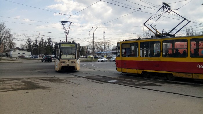 Collision of times - Kursk, Tram, My