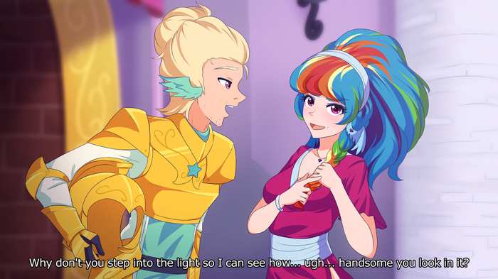 Stylish My Little Pony, , Zephyr Breeze, Rainbow Dash, MLP Season 9, Jonfawkes