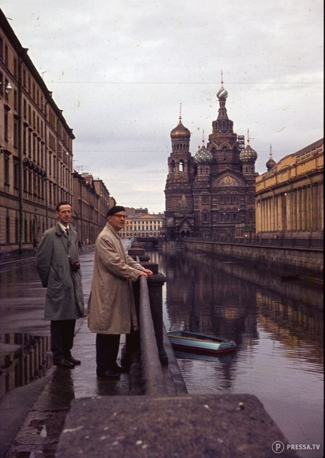 Церковь Воскресения Иисуса Христа, 1963 СССР - СССР, История, Старое фото, Церковь, 1963