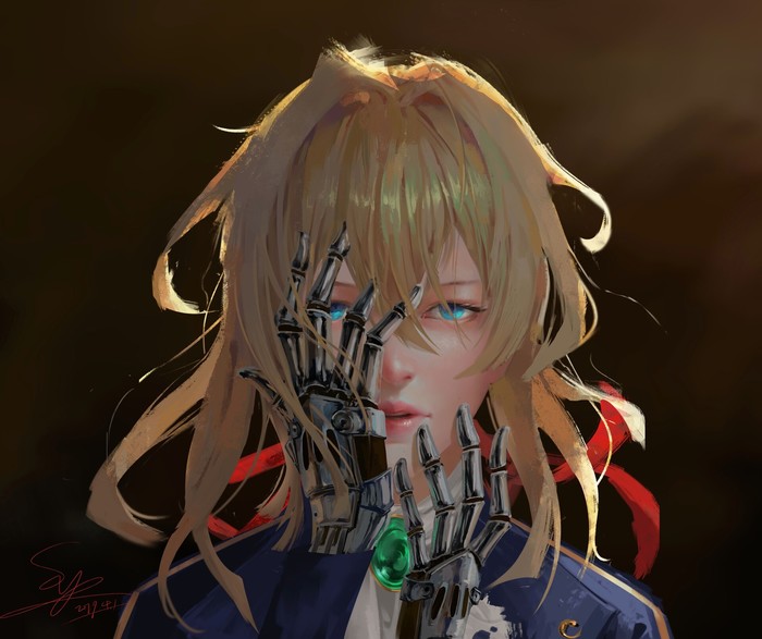 Violet Evergarden - Anime, Anime art, Violet Evergarden, Art