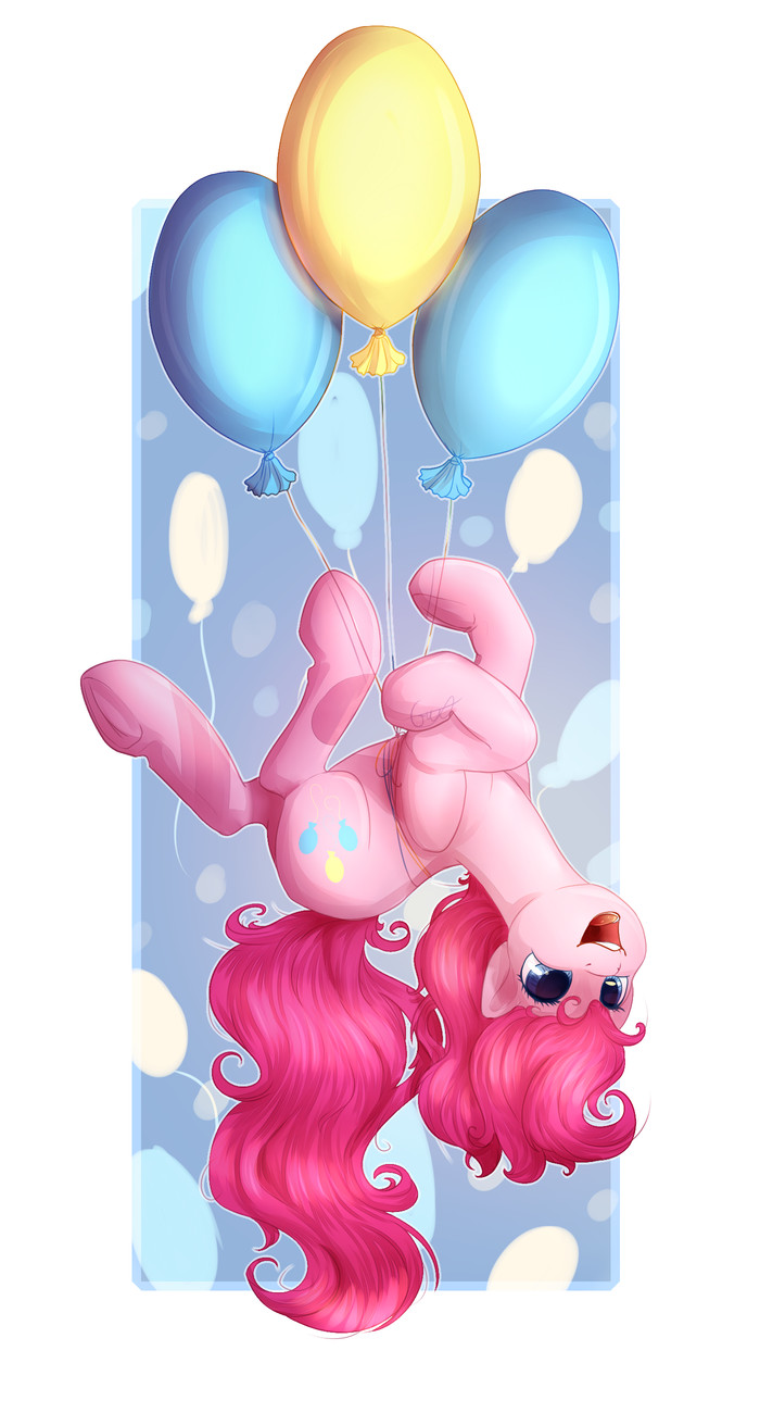 Balloons! My Little Pony, Pinkie Pie, Peachmayflower,  ,  ,  , 
