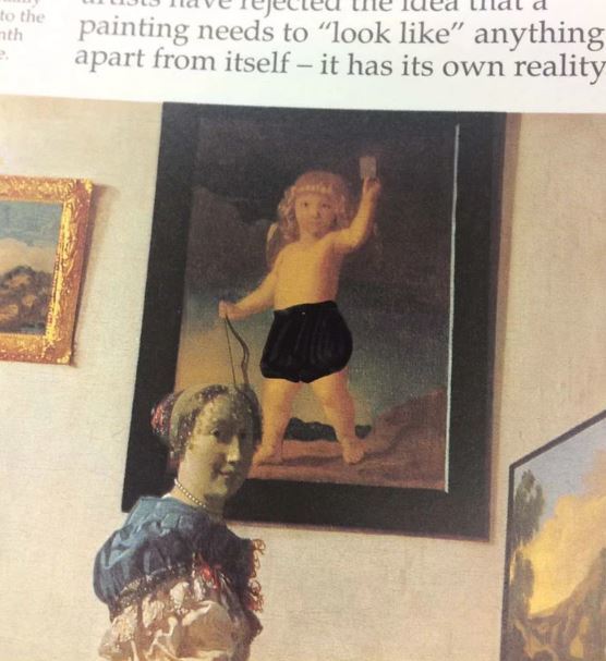 Censorship beyond ridiculous! A student shares photos from an art book at his former Christian college. - Religion, Art, College, Christianity, Censorship, Beyond, USA, Books, Longpost