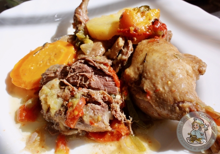 DUCK. Dymlyama. Kazan. - My, Food, Recipe, Dumlyama, Longpost, Duck