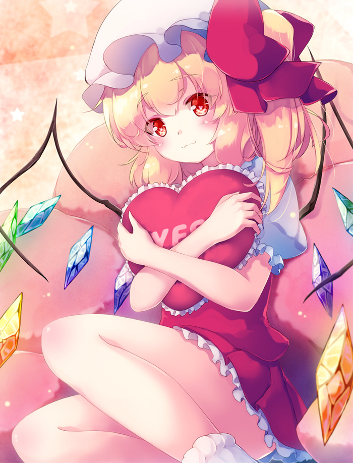 Flandre Scarlet Touhou, Flandre Scarlet, Anime Art, ,  , Gengetsu Chihiro