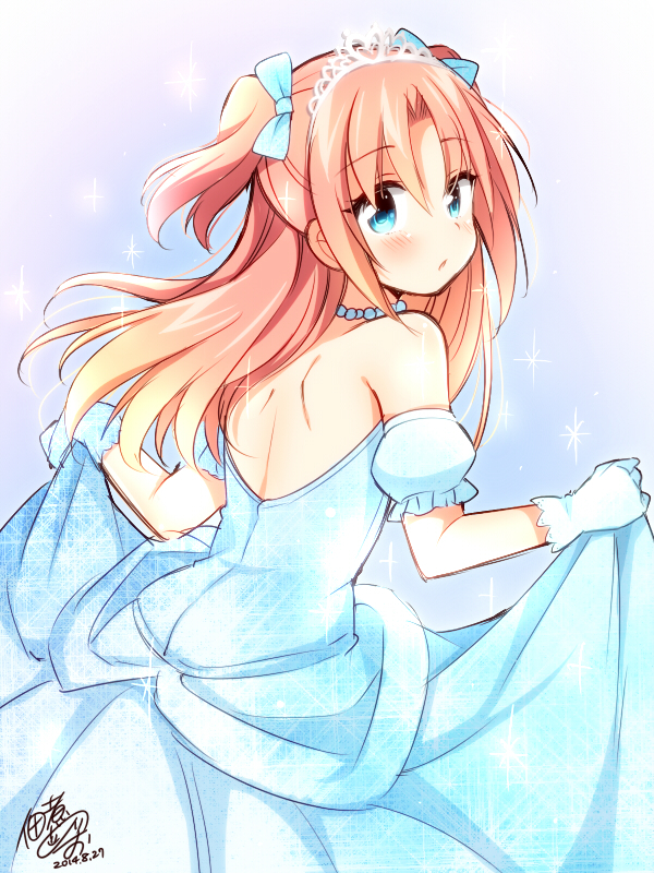 Hime Arikawa - Its a trap!, Anime, Anime art, Hime Arikawa, , Anime trap, Wedding Dress