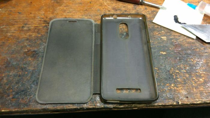 Case for phone - My, With your own hands, Leather, Handmade, Longpost