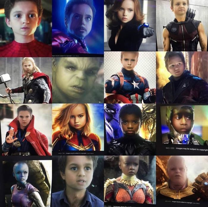 little avengers - My, Avengers, Snapchat