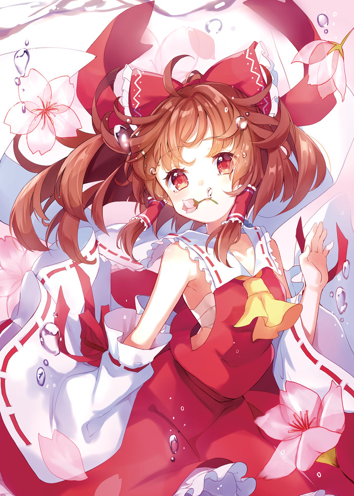 Hakurei Reimu Touhou, Hakurei Reimu, Anime Art, ,  , Paragasu