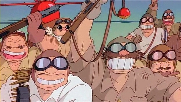 Porco Rosso. - Weapon, , Military aviation, Porco rosso, Hayao Miyazaki, Longpost