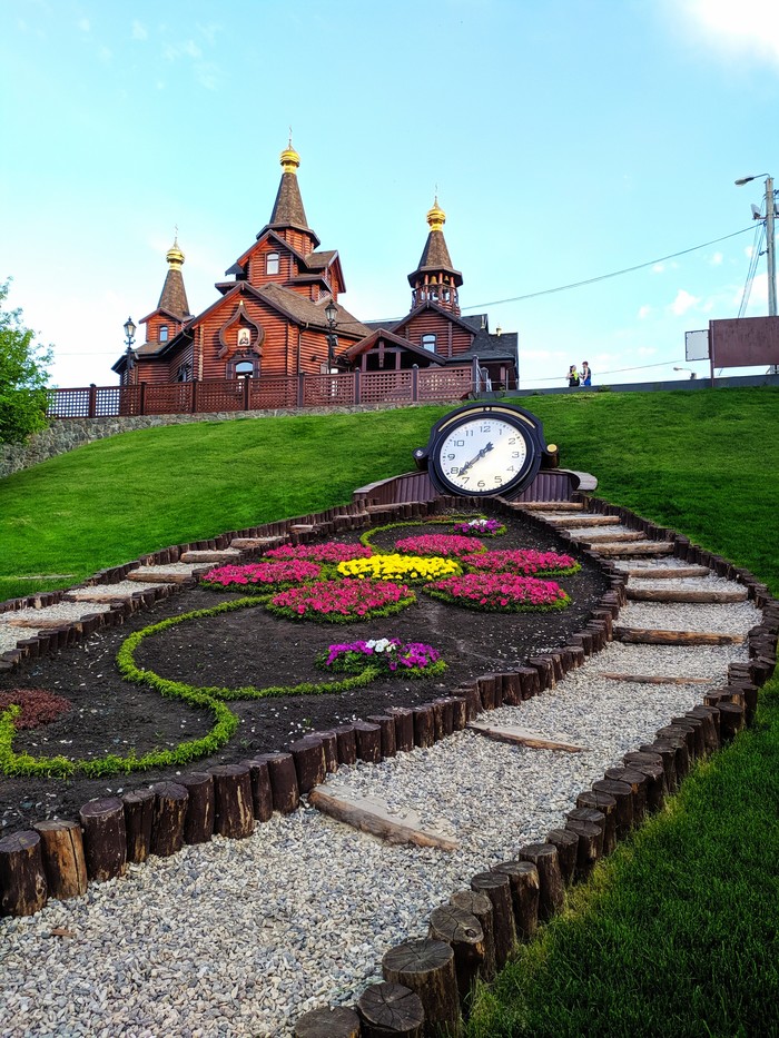 Sarzhin Yar - My, Kharkov, Clock, Flowers