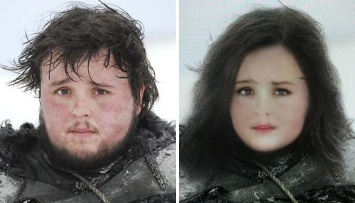 Замена лиц персонажей  Игры престолов - Игра престолов, Face swap, Длиннопост