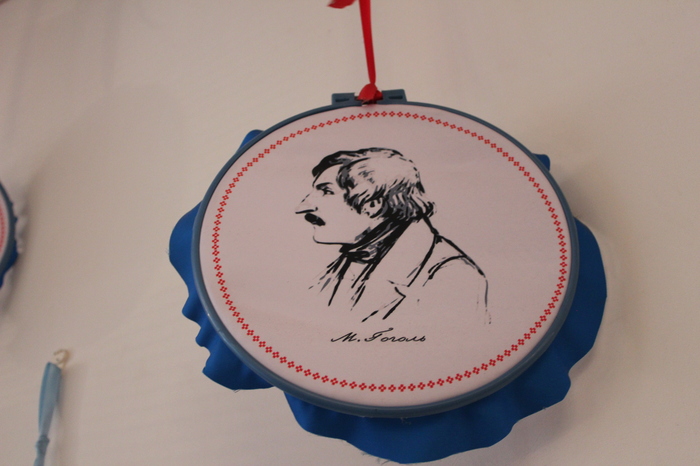 M. Gogol - My, Nikolay Gogol, Embroidery