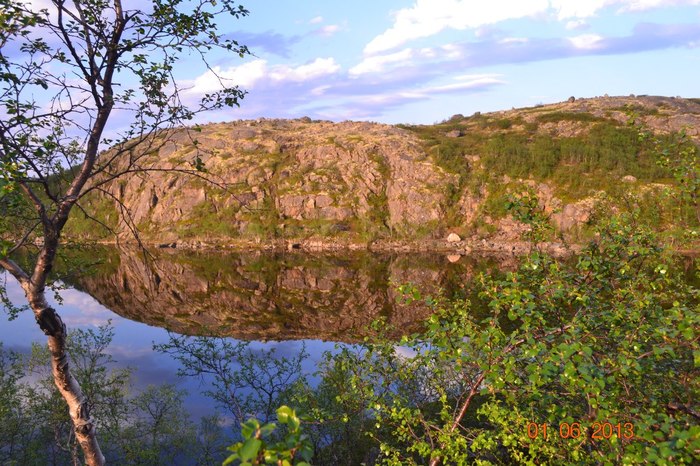 2 am near Murmansk - White Nights, Murmansk, The photo, Nature