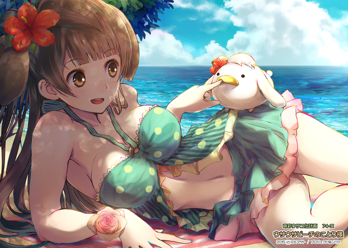 Artik by ek masato - NSFW, Anime art, Anime, Minami Kotori, Love live! School idol project, Swimsuit