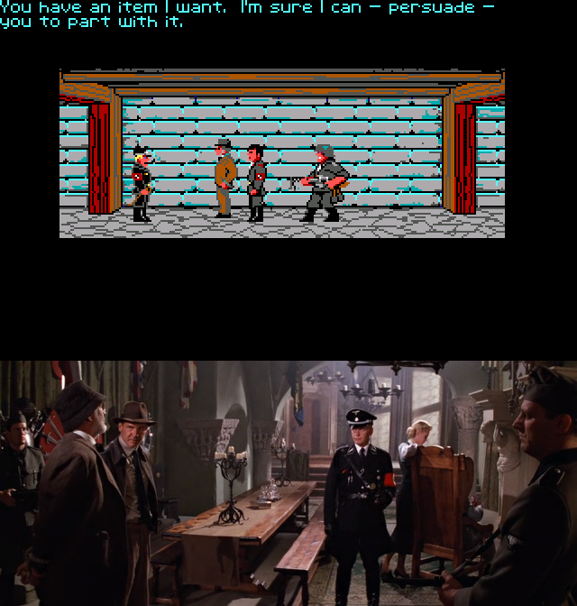 Indiana Jones and the Last Crusade: The Graphic Adventure. Part 2. - My, 1989, Passing, Indiana Jones, Lucasfilm Games, DOS games, Quest, Computer games, Retro Games, Longpost