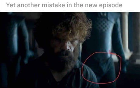 Another mistake in the new episode - Game of Thrones, Spoiler, Spotless
