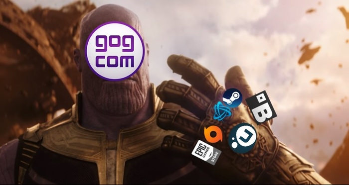 GOG Galaxy 2.0 - GOG, GOG Galaxy, Steam, Epic Games Store, , Games, Thanos, Launcher