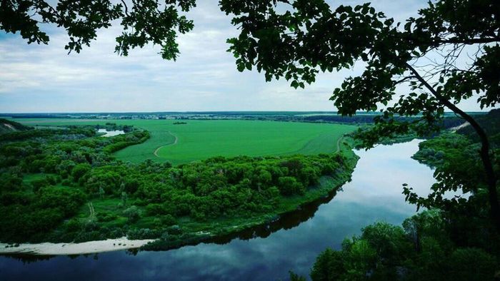 Krivoborye. Don. - My, Krivoborye, River, Landscape, Russia, Beautiful view, Don, Spring