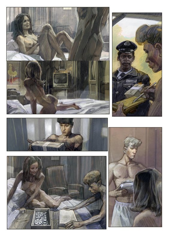 POPOLAGO comics (Alexey Nikanorov). KEN, part 2. - NSFW, My, Work, Comics, Illustrations, Longpost