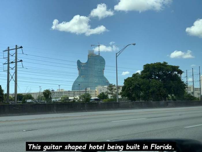 Guitar-shaped hotel to be built in Florida - Hotel, Florida, Guitar, Construction