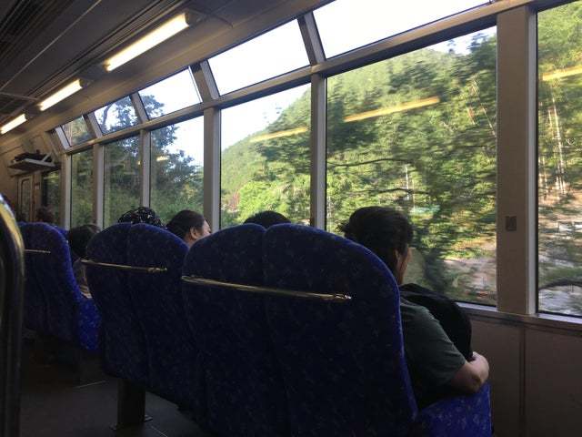 Japanese train seats so you can enjoy the scenery - Japan, Seat, A train