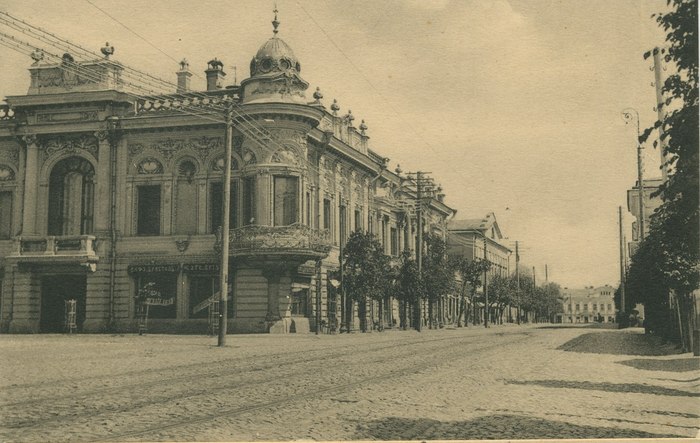 Старая Казань - Казань, Открытка, Черно-белое фото, Дореволюционная Россия, Казанский кремль, Длиннопост