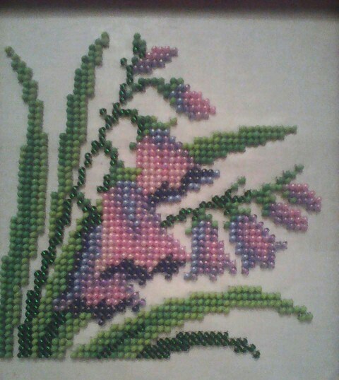 Hobby - My, Beadwork, Flowers, Longpost