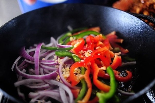 ''Spicy chicken pasta'' or Saturday bachelor's dinner. - My, Cooking, Noodles, Longpost, Recipe