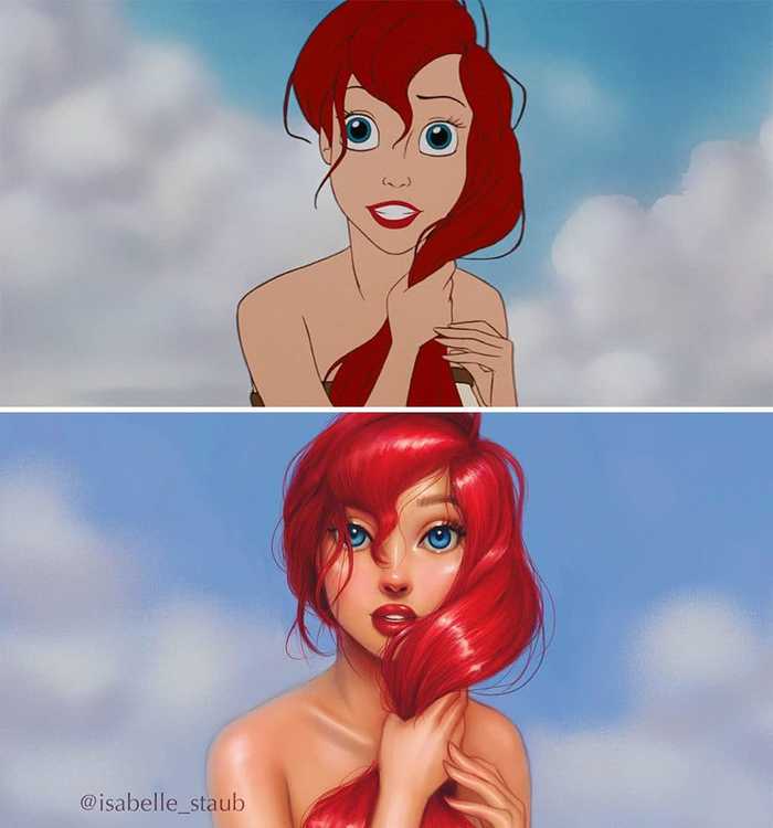 What would Disney princesses look like if they were portrayed more realistically? - Walt disney company, Disney princesses, , Story, A selection, Top, Longpost