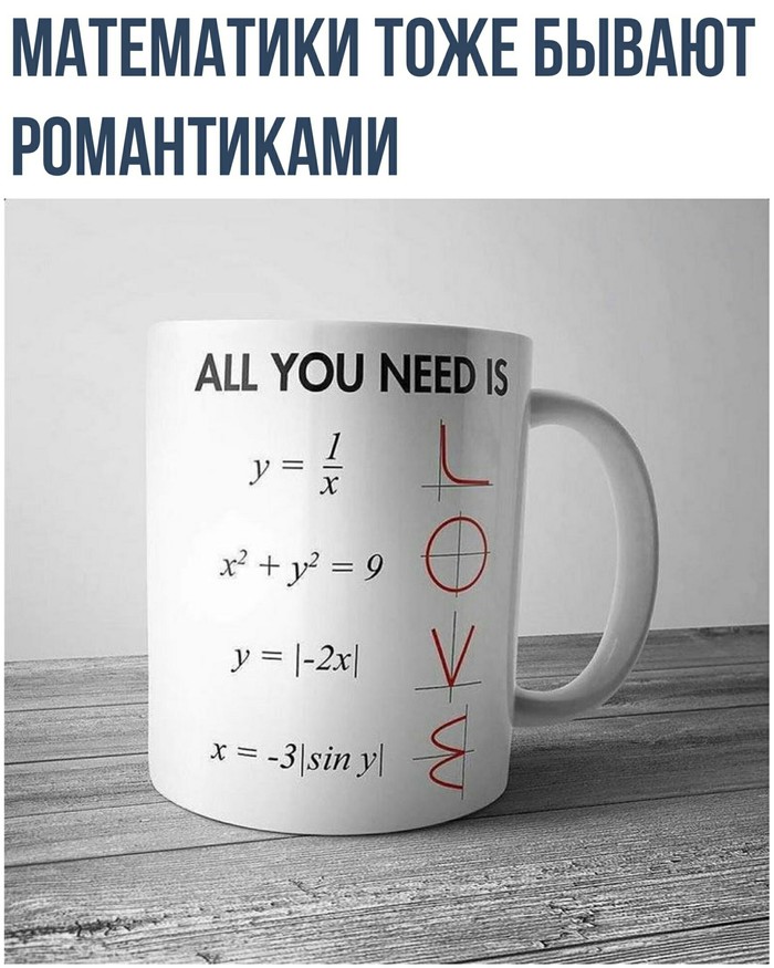 How mathematicians show their love) - Love, Formula, Mathematics, A cup