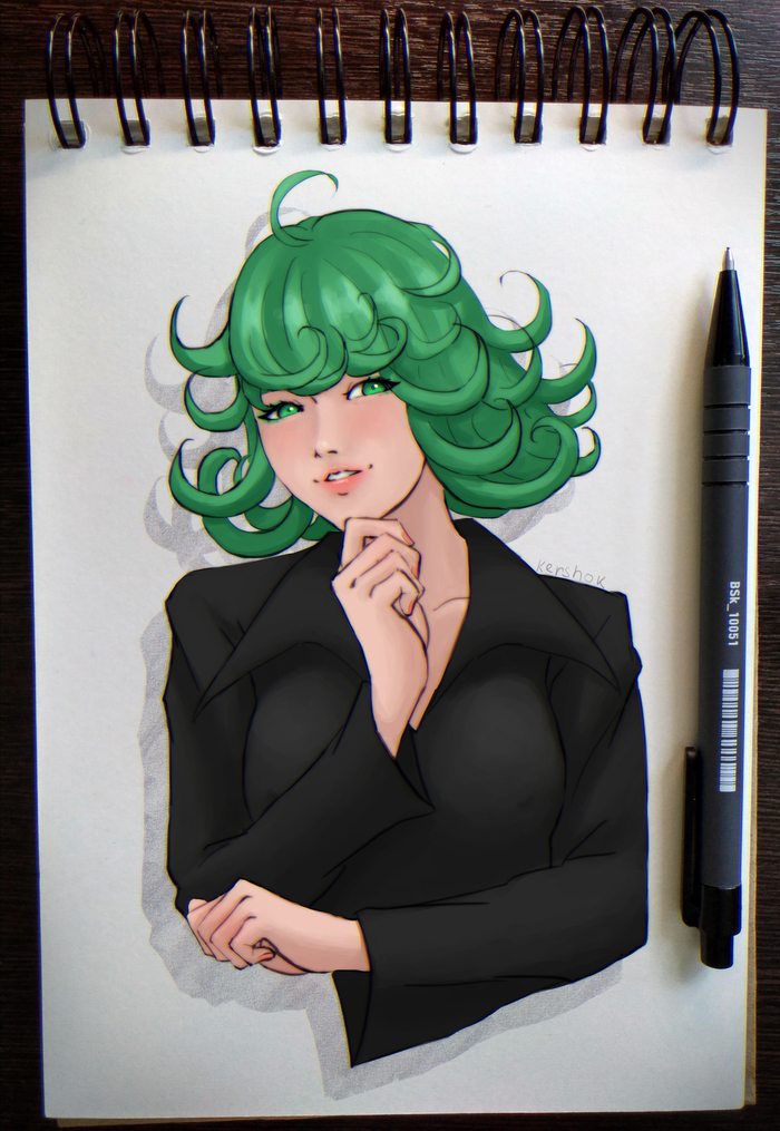 Мой фан арт Тацумаки - Моё, Tatsumaki, Аниме, Onepunchman, Фан-Арт