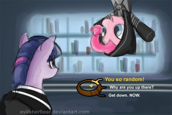 Choice - My little pony, Pinkie pie, Twilight sparkle, Mass effect, Crossover, Crossover