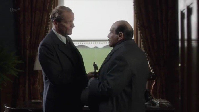 Jorah vs. Poirot - My, Game of Thrones, Serials, Hercule Poirot, Jorah Mormont