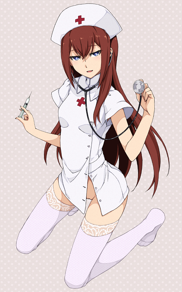 Nurses - NSFW, Nurses, Anime art, Longpost, Breast, Nipples, Underwear, Stockings, Anime