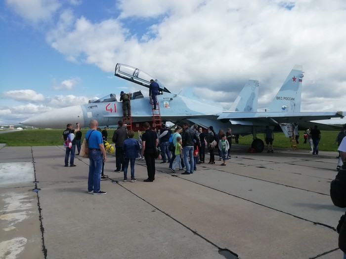 Open day, in the Talin regiment of the city of Komsomolsk-on-Amur - Komsomolsk-on-Amur, Military aviation, Sou, Longpost