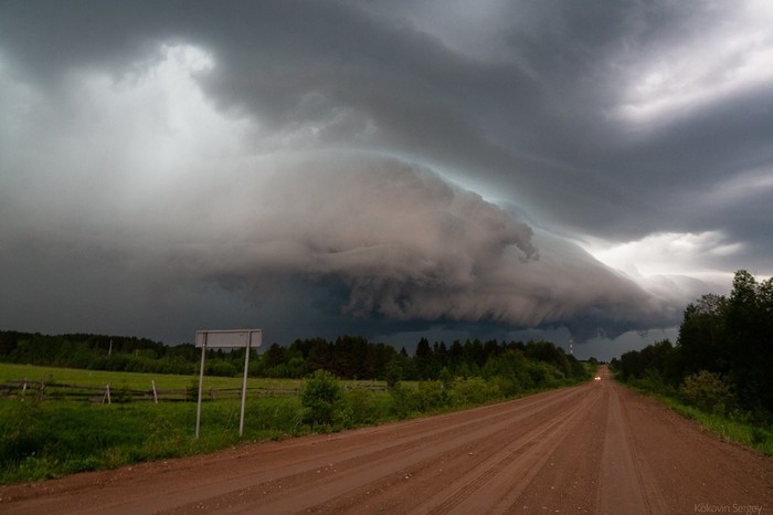 Menacingly beautiful! - Before the storm, Nature, Clouds