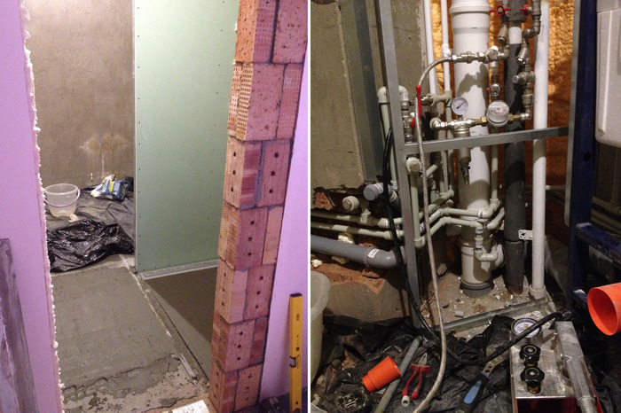 Bathroom renovation, part 8 - My, Repair, Krasnoyarsk, Longpost
